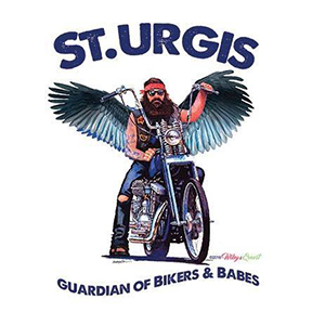 Saint Urgis logo and web asite link